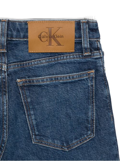 Jeans bambina Calvin Klein blu scuro Calvin Klein Kids | IG0IG027101BJ
